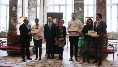 Jóvenes talentos para la promoción de la cocina italiana