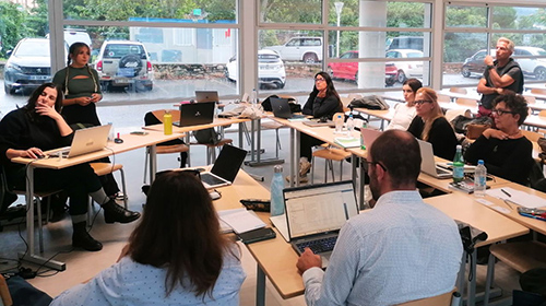 La CCIS en Córcega con los socios del proyecto EPF