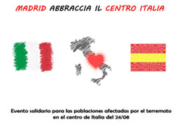 Jornada solidaria «Madrid abraza al centro de Italia»
