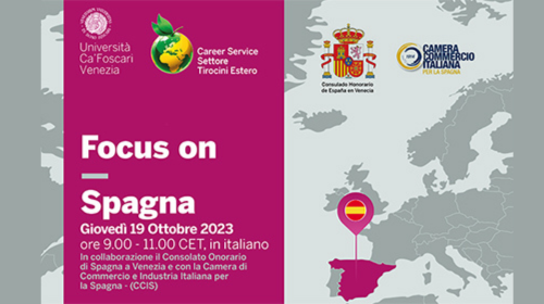 Webinar sobre el mercado español para los estudiantes de la Universidad Ca’ Foscari de Venecia