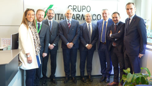 La CCIS y la Embajada de Italia visitan la sede de Italfarmaco SA en Alcobendas