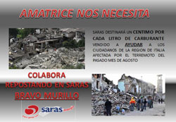 Iniciativa solidaria de Saras Energia