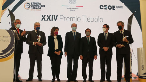 Evento de entrega del Premio Tiepolo 2021