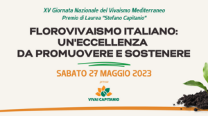 Scopri di più sull'articolo ANVE organizza la XV Giornata Nazionale del Vivaismo Mediterraneo