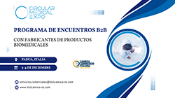 Encuentros B2B entre operadores del sector biomédico en Padua, en el marco de «Circular Medical Expo»