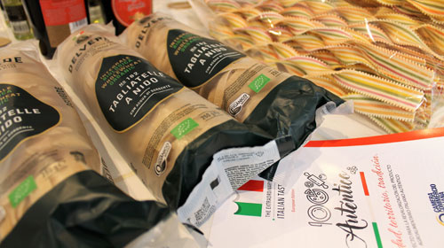 Corner “100% Auténtico” para probar nuevos productos italianos en el mercado español