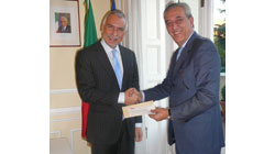 L’Ambasciatore Stefano Sannino ringrazia tutti coloro che hanno contibuito al successo della giornata solidale del 22/10