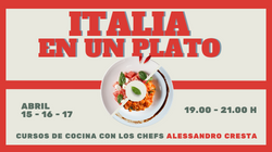 «Italia en un plato»: los cursos de cocina italiana de la CCIS