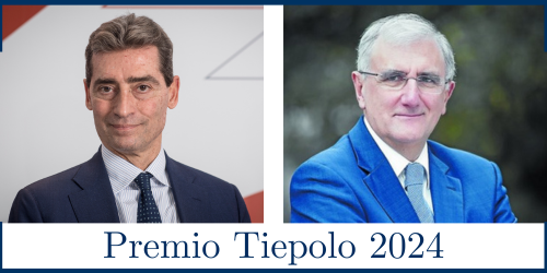 Andrea Sironi (Generali) e Andrés Arizkorreta (CAF), Premio Tiepolo 2024