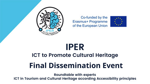 Evento finale del progetto europeo IPER – 15 luglio, ore 12:00