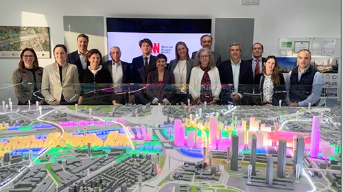 Encuentro entre las Cámaras Europeas en España y Crea Madrid Nuevo Norte