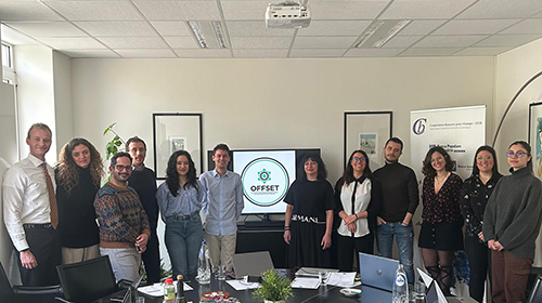 La CCIS en Bruselas con los socios del proyecto OFFSET