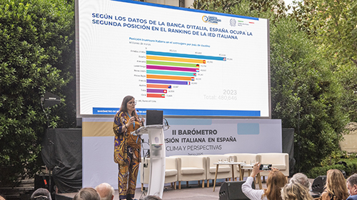 Presentado en Madrid el nuevo Barómetro de la inversión italiana en España