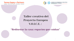 Lee más sobre el artículo Taller «Rediseñar la casa: espacios que cuidan»