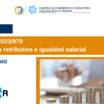 Webinar: "Directiva UE 2023/970 -  Transparencia reributiva e igualdad salarial"