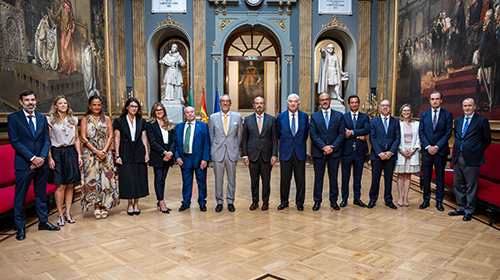 Il presidente del Senato spagnolo riceve la Camera di Commercio e Industria Italiana per la Spagna