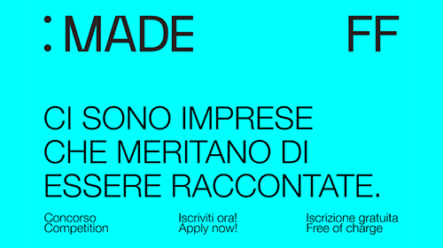 Cuarta edición de la convocatoria «Corporate Movies», en el marco del MADE Film Festival, promovido por la Cámara de Comercio de Bérgamo