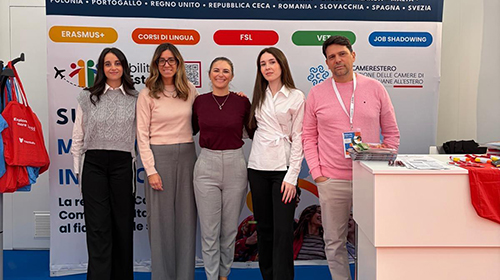 La CCIS en Didacta Italia – Edición Abruzzo para promover la movilidad internacional de los centros educativos